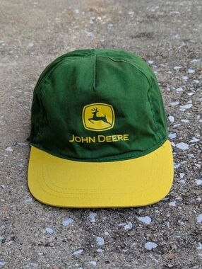 John Deere Green And Yellow Hat